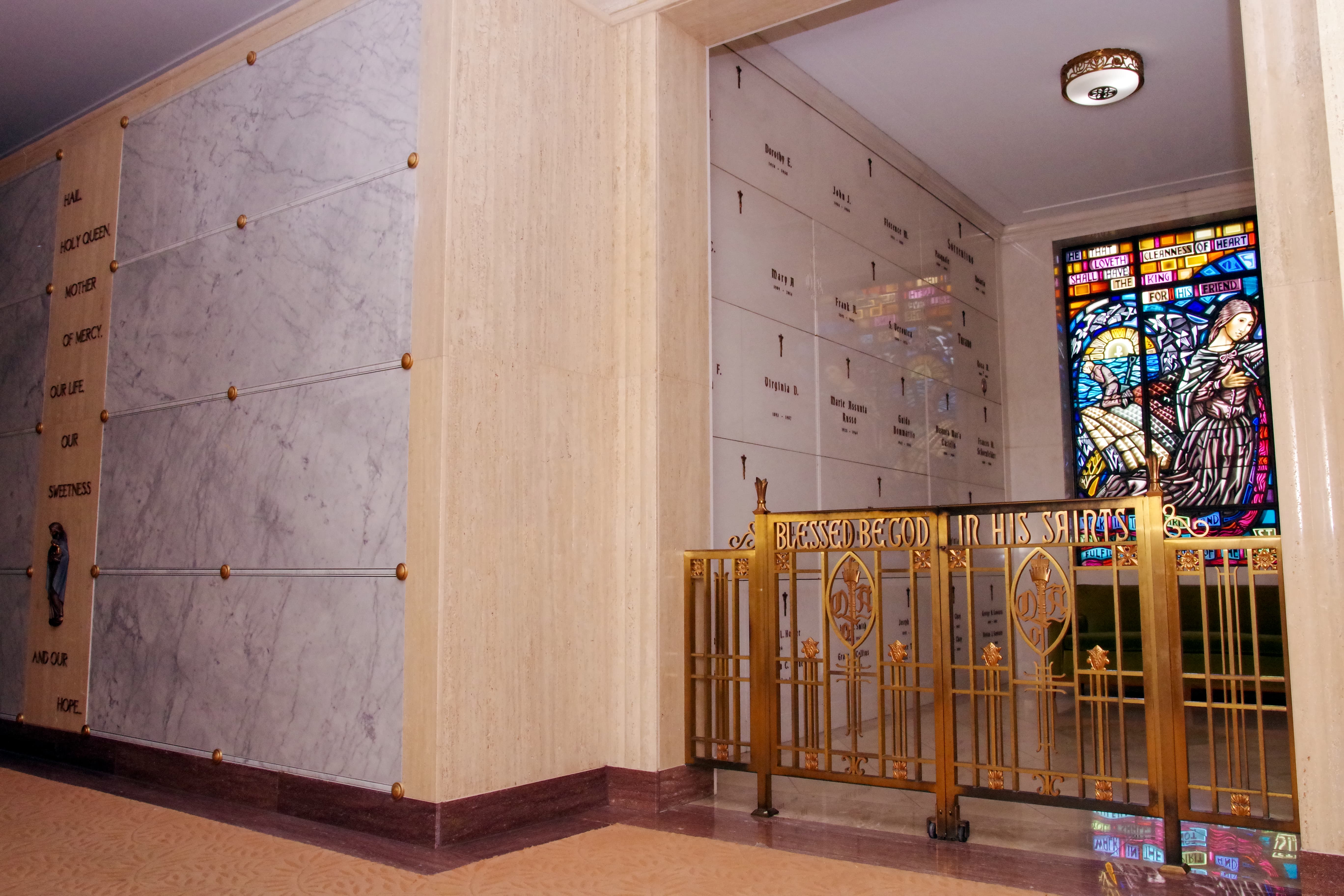 mausoleum interior design